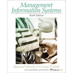 Solution Manual for Management Information Systems, 10/E 10th Edition : 0131889184 - download pdf Digital Book PDF