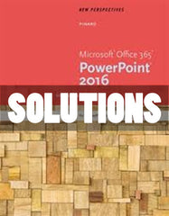 Solutions New Perspectives Microsoft Office 365 and PowerPoint 2016 Intermediate 1 Ed. Pinard - download pdf Digital Book PDF